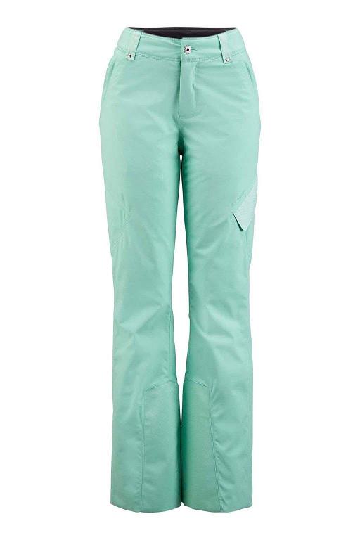 Pantalones Esquí Spyder Me GTX impermeable con bolsillos Azules Verdes Para Mujer Mexico MX50798